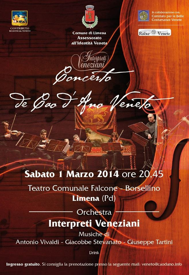 Concerto di Capodanno Veneto 1 marzo 2014